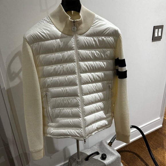 Montcler sweater jacket white XL - Picture 2 of 5